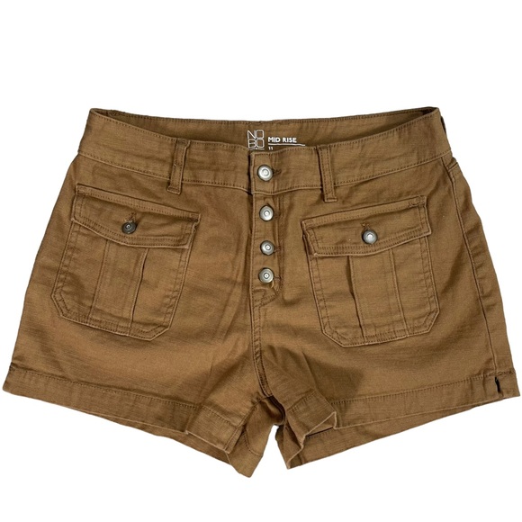 Forever21 Denim size 30 jean shorts & No Boundaries dark khaki shorts EUC - Picture 10 of 16